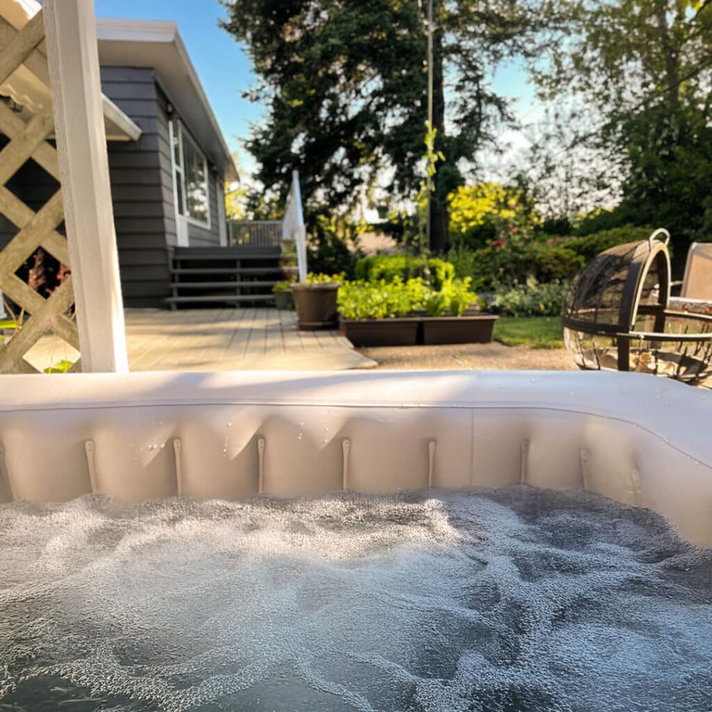 How Much Does an Inflatable Hot Tub Weigh 01
