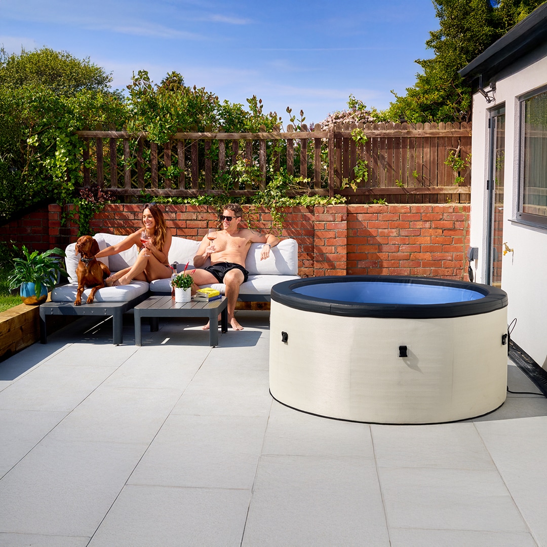 What is the cheapest way to run an inflatable hot tub 03